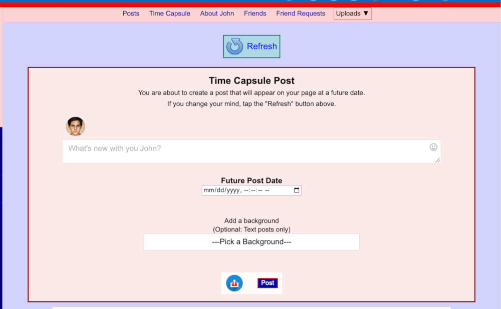 SurfSideSafe Time Capsule: The First and Only Social Media Feature That Lets You Post Into the Future