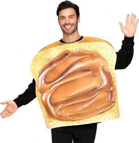 Peanut Butter and Jelly Costume, Halloween Adult Couple Costume