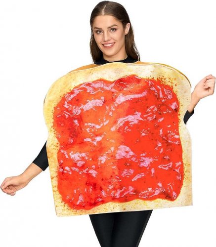 Peanut Butter and Jelly Costume, Halloween Adult Couple Costume