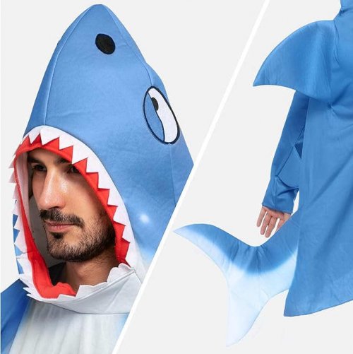 Men Shark Costume for Adult