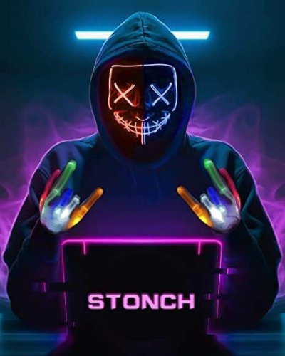 Halloween Glow Mask Skeleton Gloves Set