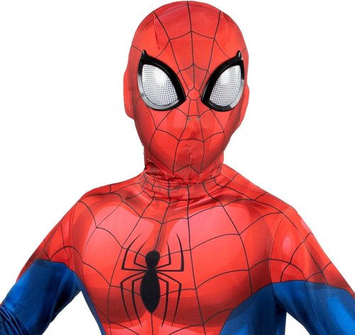 Marvel Spider-Man Official Youth Deluxe Zentai Costume