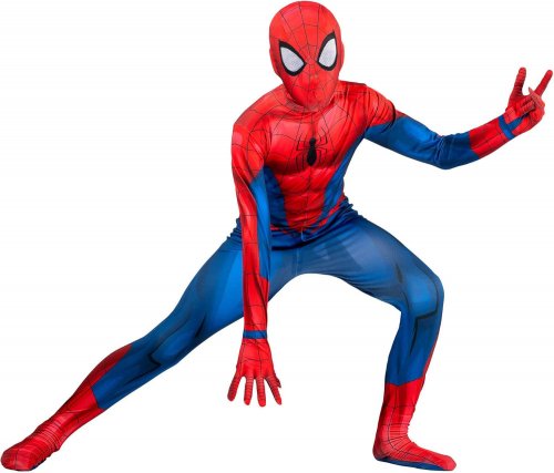 Marvel Spider-Man Official Youth Deluxe Zentai Costume