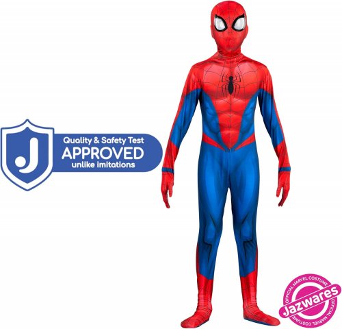 Marvel Spider-Man Official Youth Deluxe Zentai Costume