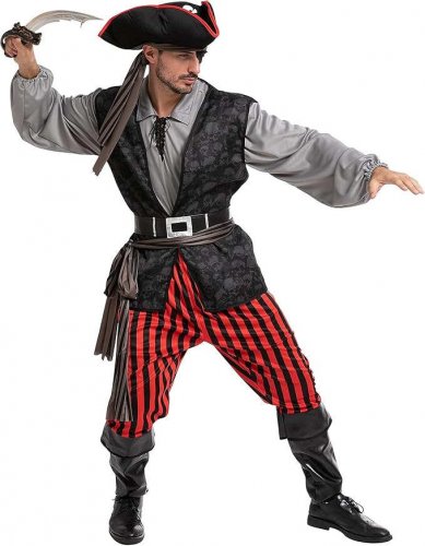 Spooktacular Creations Men Pirate Costume