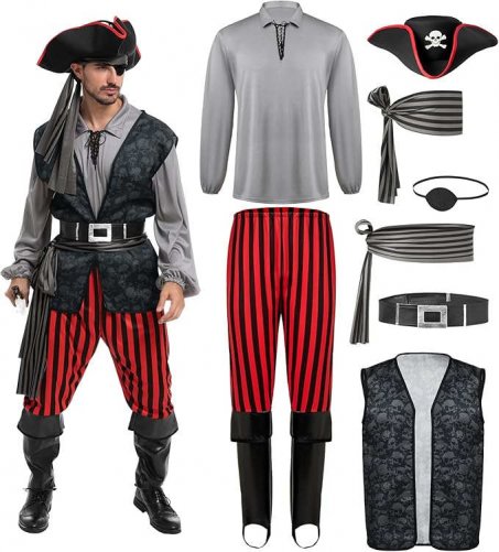Spooktacular Creations Men Pirate Costume