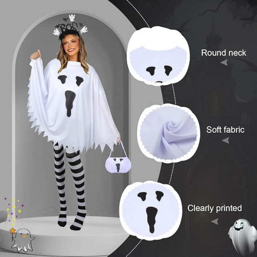 Ghost Costume for Women